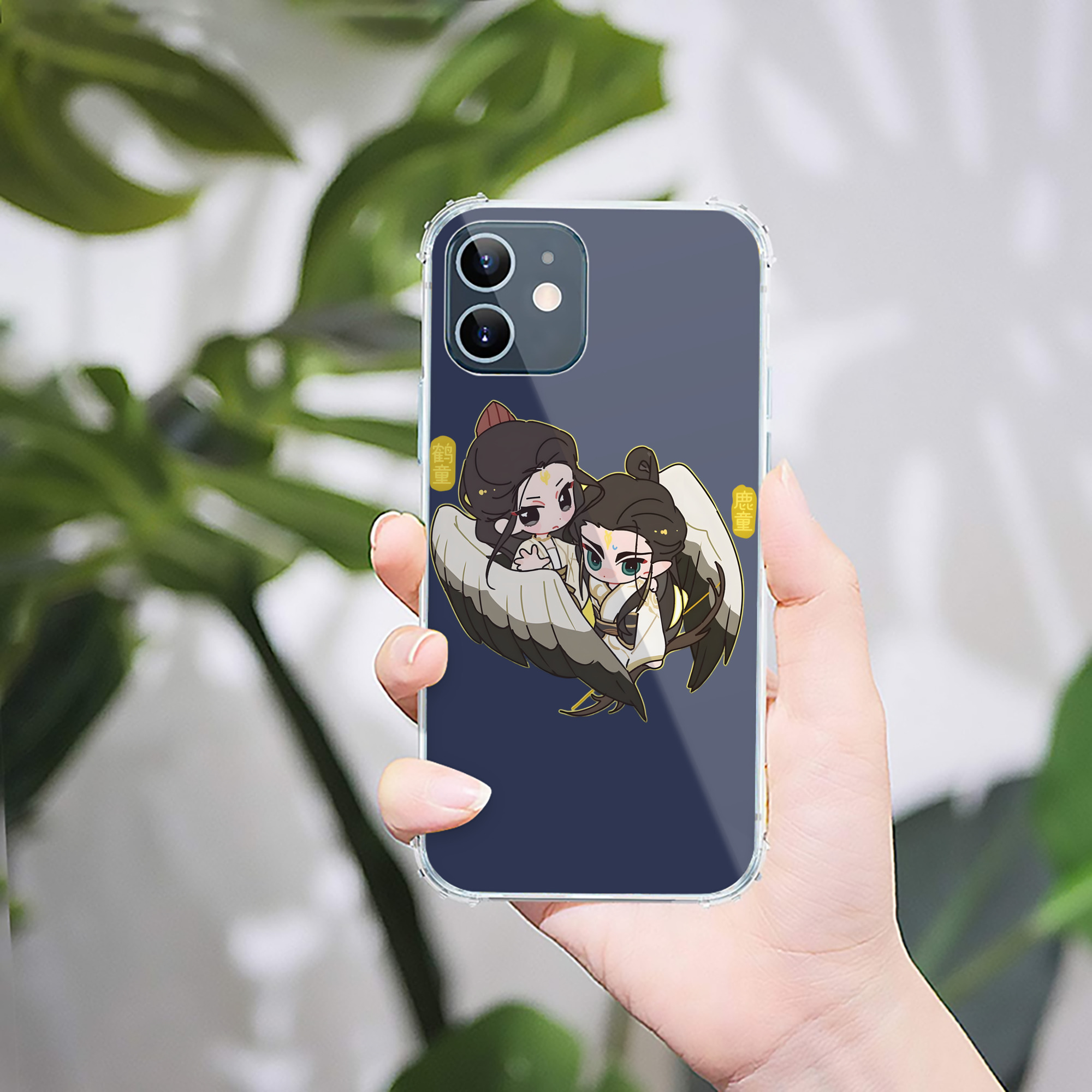 （画像用） Ne Zha 2 ナタ 魔童の大暴れ 【iPhone 12シリーズ対応】透明スマホケース（クリアソフトケース）